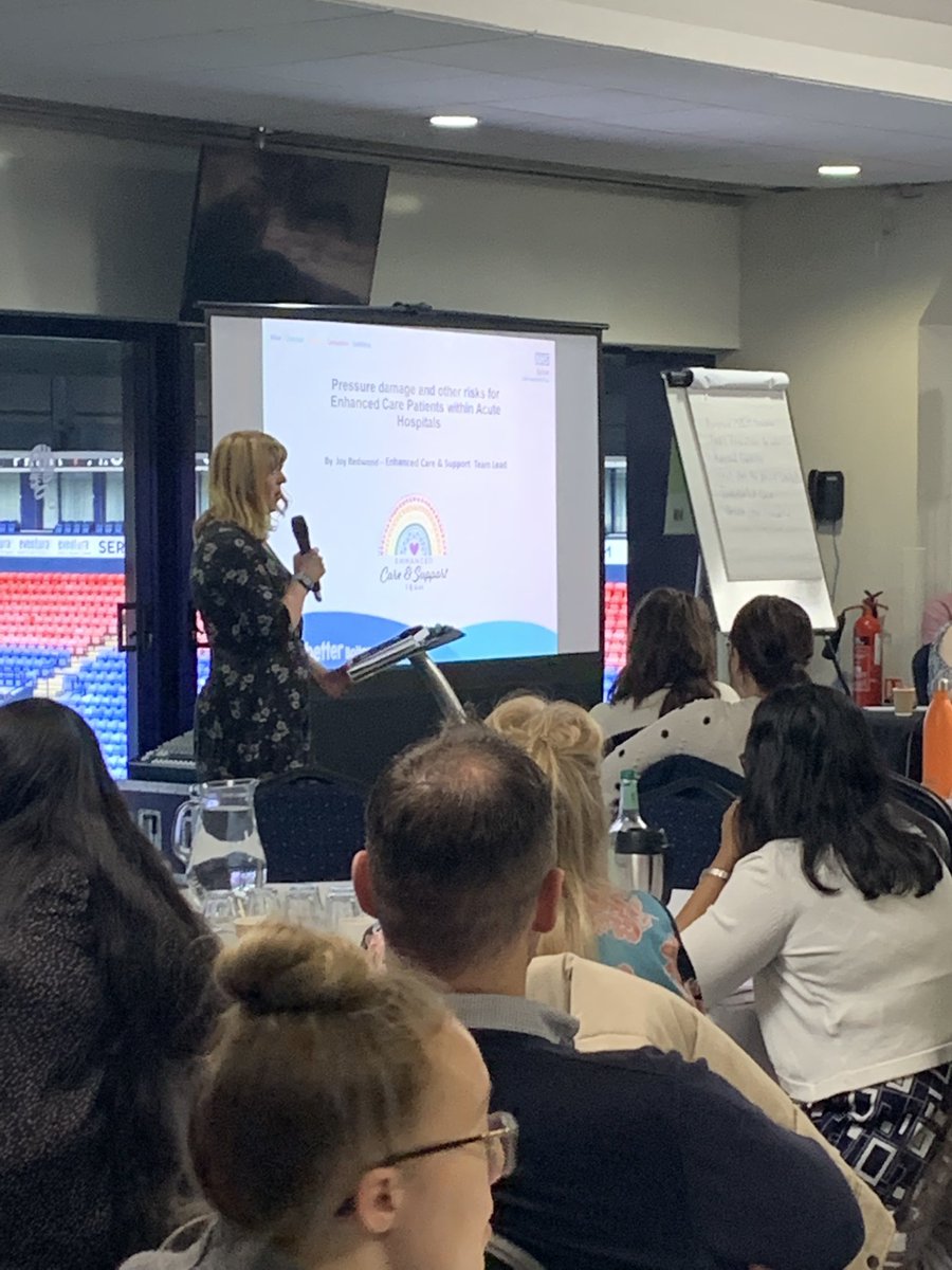 M_Kingscott's tweet photo. It’s time for @Joyredwood2 our @EnhancedCareRBH Team lead to talk about promoting pressure ulcer prevention for our most vulnerable patients @boltonnhsft https://t.co/syFopfN9RC