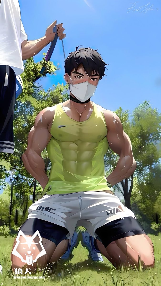 【狼犬🐺AI】最近AI画画好🔥，送大家一张目前我最满意的。可以做壁纸哈哈😎
喜欢的点赞转发🌹人气高的话过两天再发新的