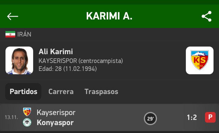 MarianoPSanchez's tweet photo. Wrong picture @FlashscoreES Ese Ali Karimi - ex Bayern - ya se retiró 🫡 https://t.co/ggDr3K0hlr