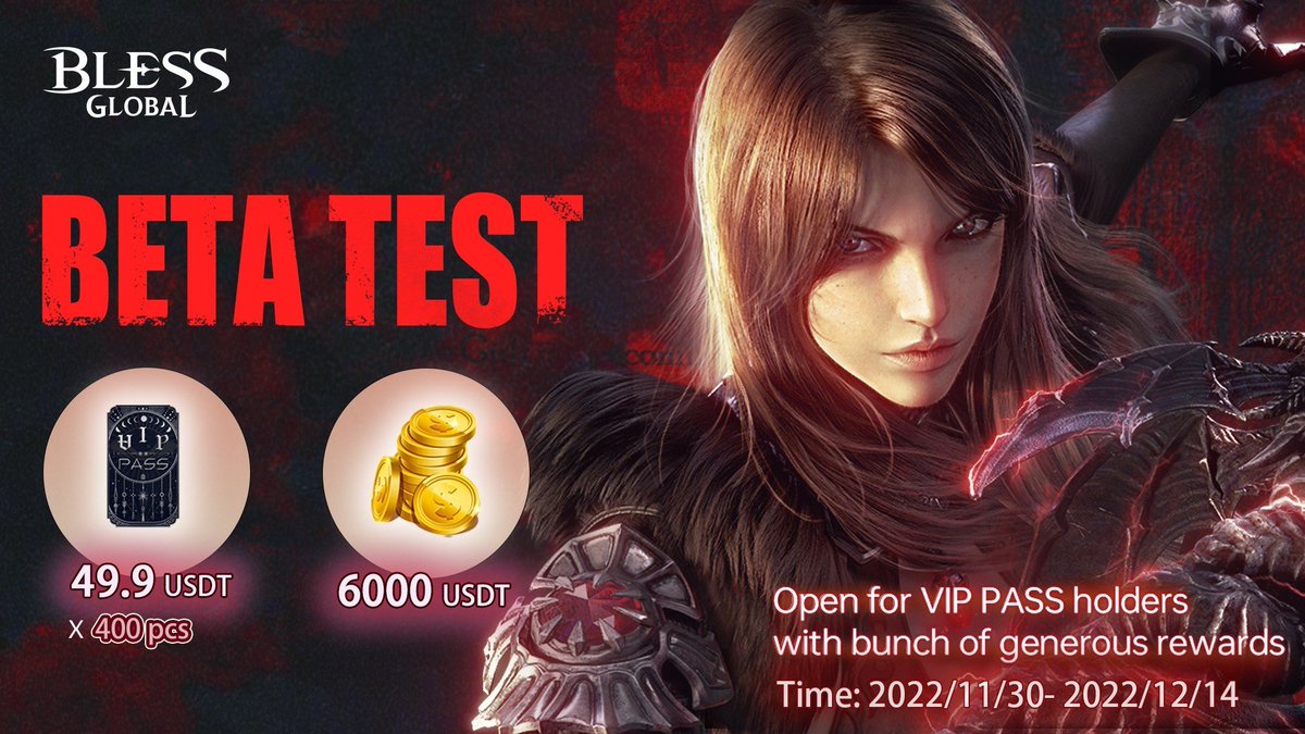 <a href="/BlessGlobal/">Bless Global</a>是全球首款AAA级MMORPG手游, 合作Huobi Venture, Gate, Bybit, Kucoin等11月将会开启第一轮内测!

🎉送4 x 5USDT
同时🧙‍♂️抽4张PASS卡(每张$50)

1.关注推特@UST_DAO
2.点赞+转发
3.下载游戏&amp;钱包 (重点：评论留Pocketbuff钱包地址）
官网链接：
pocketbuff.com