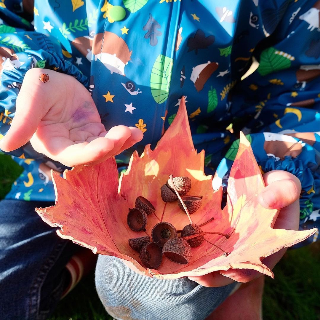 MudandBloom's tweet photo. Make a clay leaf bowl!🍁🌈
This is one of the activities in our November box. We provide air drying clay, autumnal coloured gouache paints and a wooden paintbrush. You just need to find a large leaf! Maple or sycamore work well 🍁
📷 @ puttputt82 on Instagram
#leafcrafts https://t.co/THhfRaUJVn