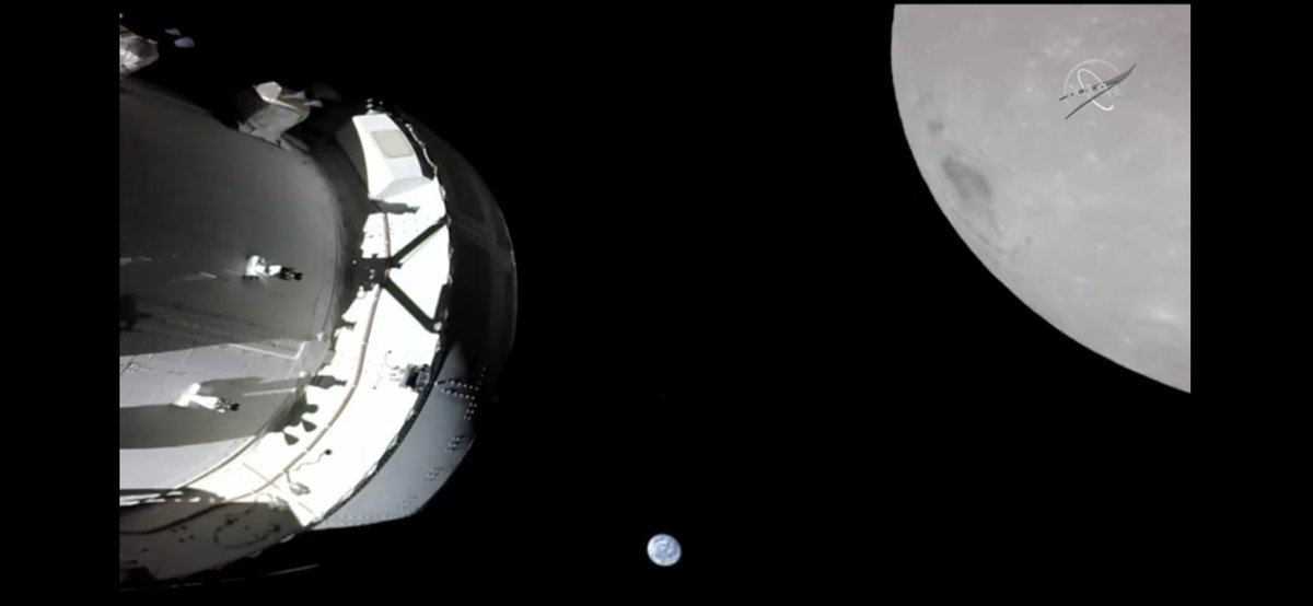 Everyone who has ever lived in the frame. No minus one this time #NASA #Artemis #TrackArtemis