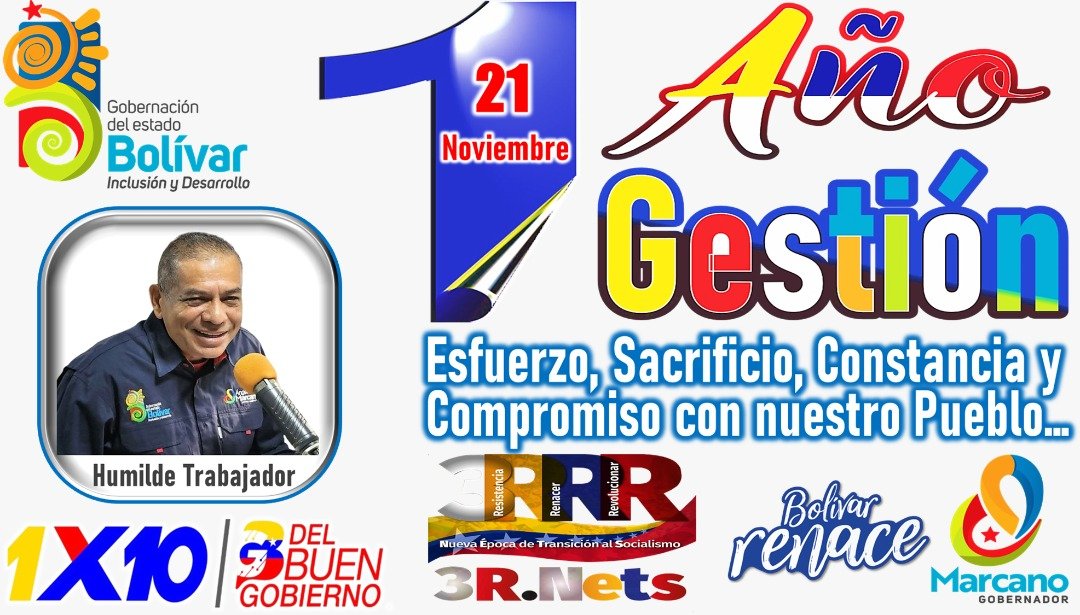 PComandoBolivar's tweet photo. #21nov22 ¡Un año de gestión! Esfuerzo, sacrificio, constancia y compromiso con nuestro pueblo #BolivarRenace #1x10DelBuenGobierno @NicolasMaduro @amarcanopsuv @vamosconmarcano https://t.co/hu6Z7ZOlZ7