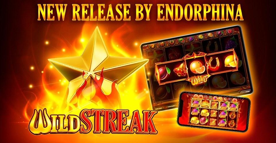 @EndorphinaGames releases its newest #WildStreakslot

Endorphina’s #latestslot has 5 rows, 3 reels, and 10 paylines.

