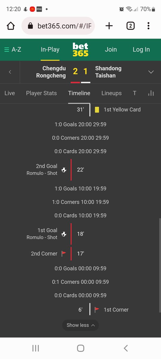 djshlong's tweet photo. @WillHillHelp hi so your app is showing this game 1-1 but the game is 2-1 and because of this there is no cashput, can you get this sorted or updated thanks https://t.co/kPAf0lqVIQ