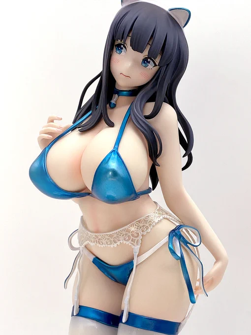 このお顔、とても好みです!
エッチなコスプレをさせられている設定がまた
堪りません「させられている」が大事ですね。
きっちりと重力を感じられるおっぱい造形
素晴らしいです! 