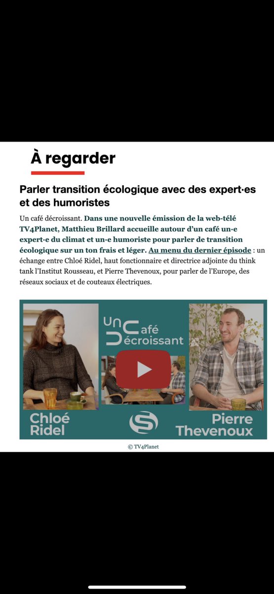 Tv4Planet's tweet photo. Merci @Vert_le_media pour la promo dans votre toujours géniale et déjà indispensable quotidienne ! https://t.co/PWbposkTWI