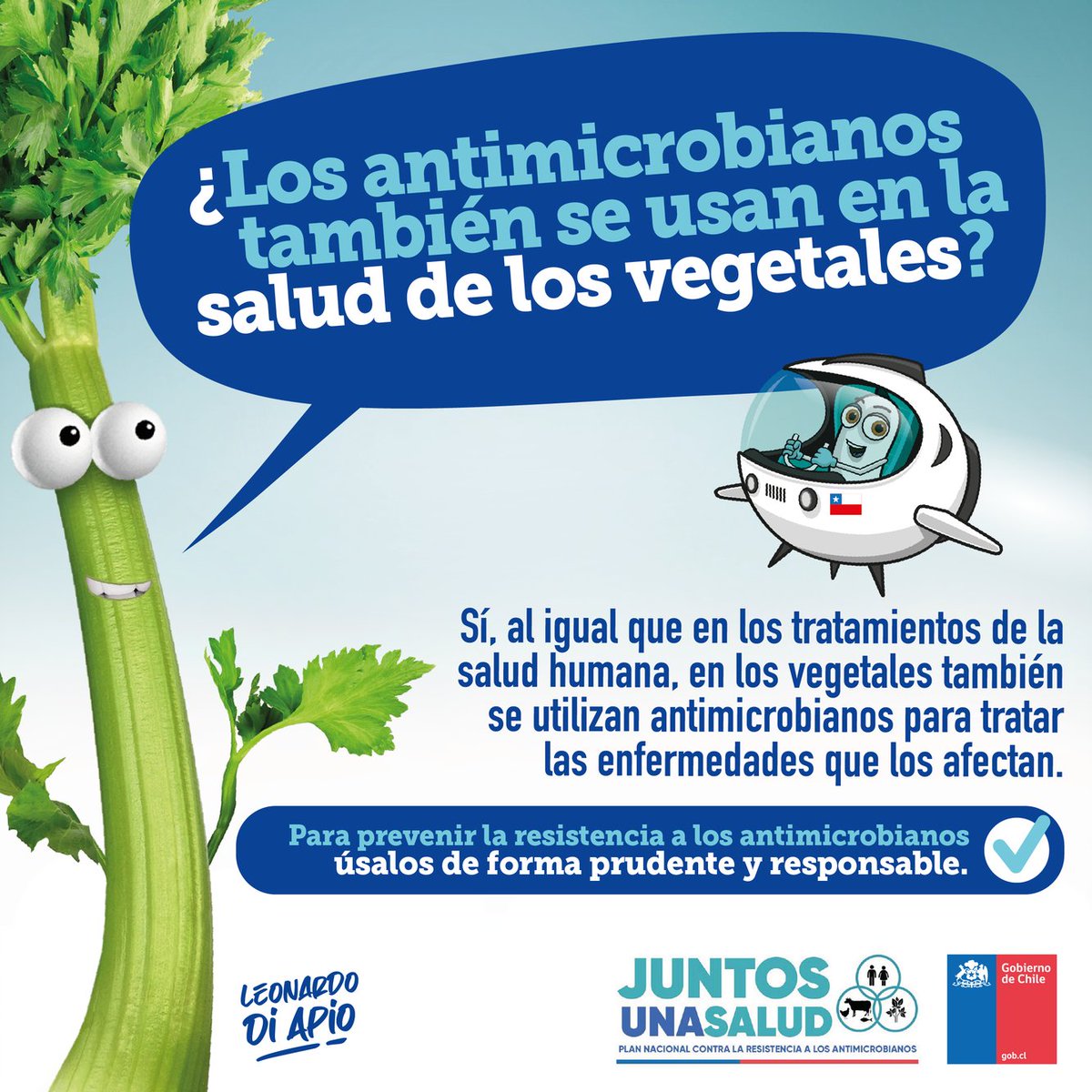 ACHIPIA's tweet photo. En el marco de la semana mundial de la concientización sobre  #RAM2022, Leonardo Di Apio te invita a prevenir la resistencia a los antimicrobianos utilizándolos de forma responsable. #telodijoachipia #unasalud #inocuidad #AntimicrobialResistance https://t.co/1U4I5sz3Y5