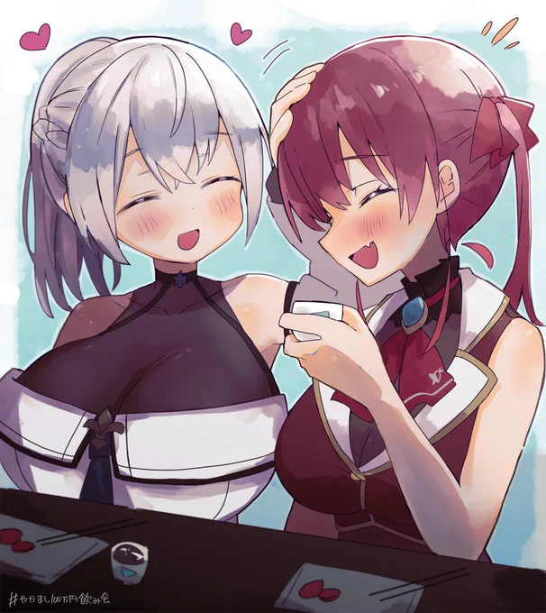 のまんまるな頭を定期的に撫でているの、仲良しが垣間見えるどころじゃなくて無事成仏しました 