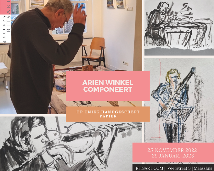 25 november 20:00 u - Opening expo - Maestro Arien Winkel dirigeert en componeert op handgeschept papier - mailchi.mp/dda7271b7fb1/2…