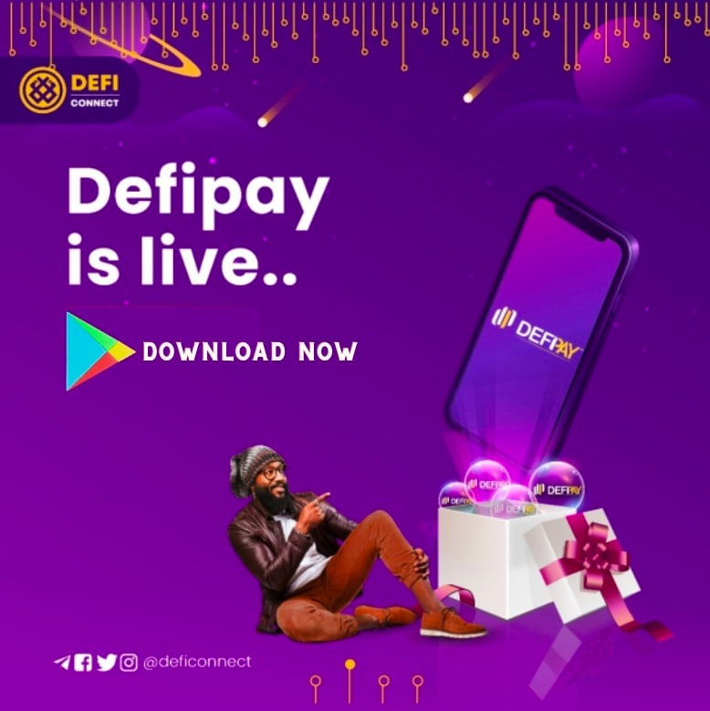 deficonnect's tweet photo. Download #defipay from #deficonnect from Google playstore
https://t.co/pCbVf2AZw0 https://t.co/Aqo5KBIgT2