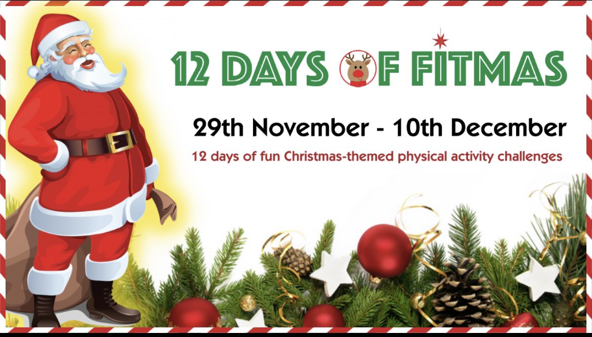 Today marks the beginning of our ‘12 Days of FITMAS’ in both our schools! 🎄👟<a href="/SSolihullSSP/">South Solihull SSP</a>