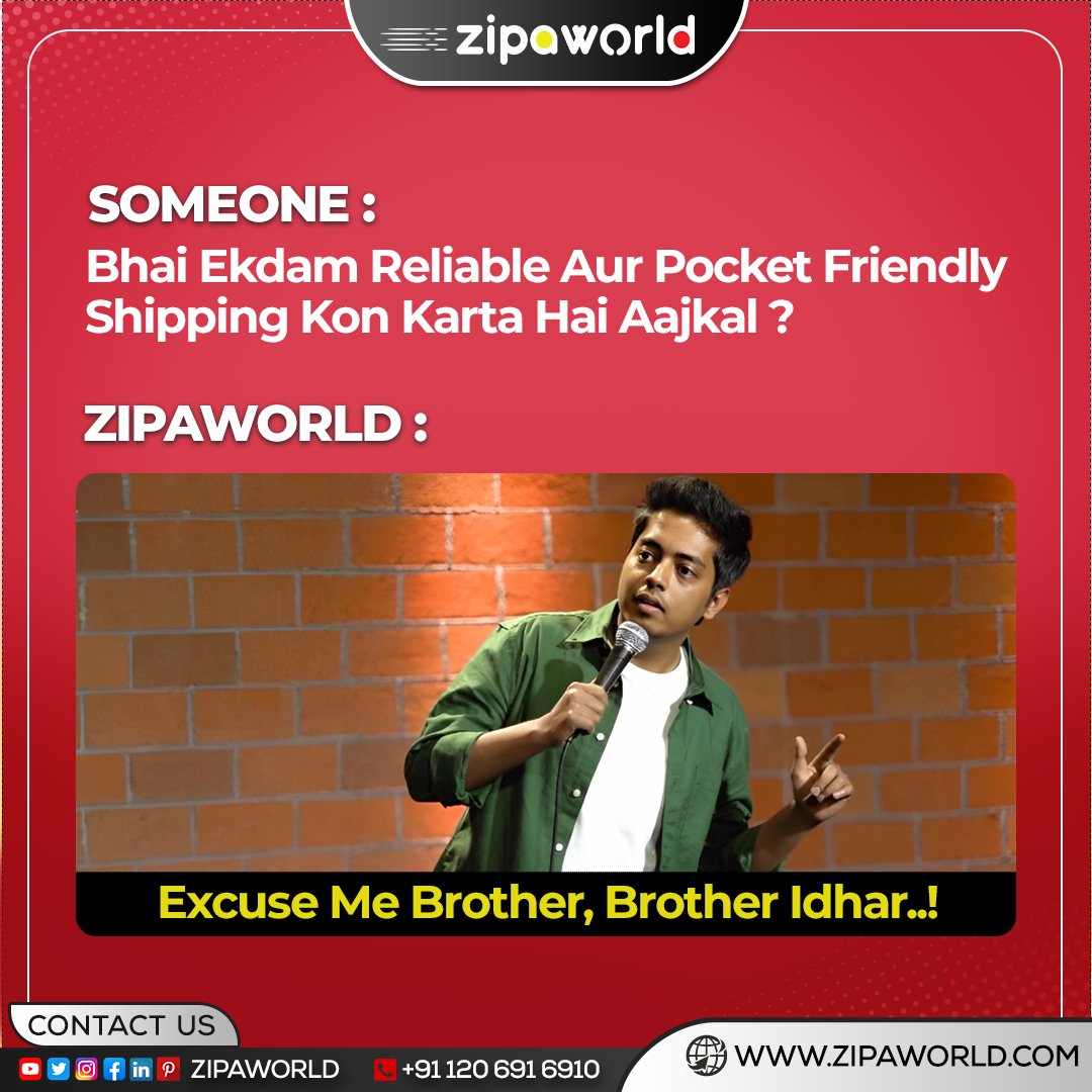 zipaworld's tweet photo. Excuse Me Brother !!
Looking for a perfect, reliable & cost efficient shipping partner ??
Head Towards https://t.co/KzXKPBImys
Call us for Any Bookings π² +911206916910
#logistics #zipaworld #DigitalLogistics #Logisticsmeme #meme #FastShipping #GlobalShipping #OnTimeDelivery https://t.co/AWuYlNa7Uo