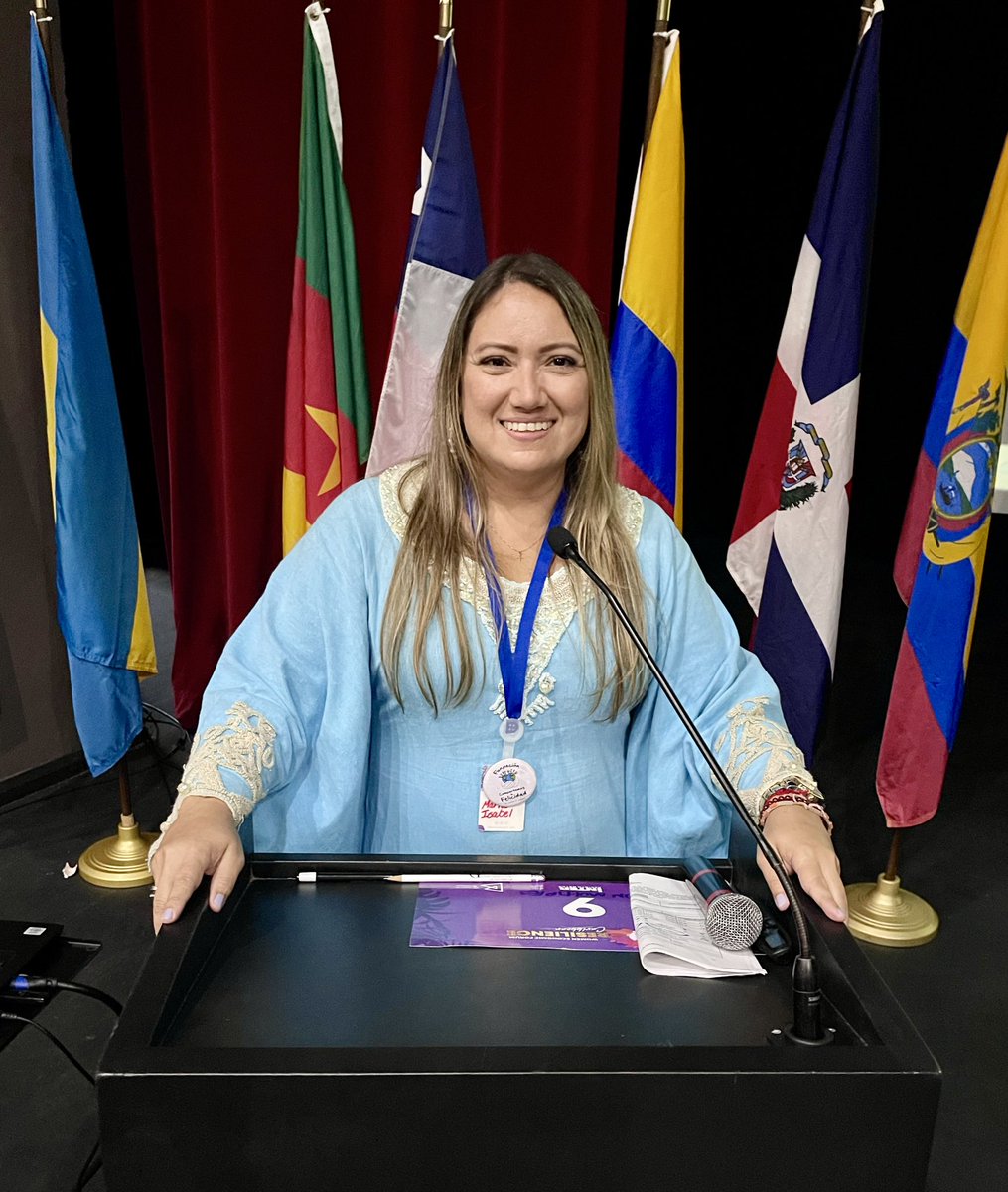 Marisab1393's tweet photo. Fue maravilloso participar como speaker en @WEFCaribe #Resilience2022 en la Universidad Interamericana de Puerto Rico. 

Gracias a Dios por permitirme estar allí, a las organizadoras @johannasalgado1 y su equipo, y a todos los que hicieron posible tan memorable experiencia. https://t.co/ihh2RcfbMr
