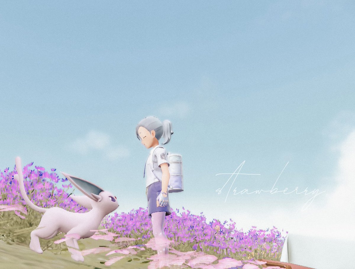 berrycrosser's tweet photo. matching my pokémon to my pastel aesthetic ☁️🤣 #pokemon #PokemonViolet https://t.co/VHGg2egeXc