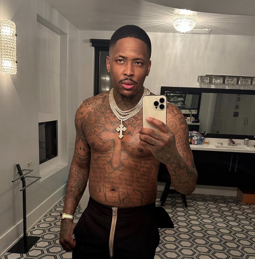 YG is randomly on his shirtless Man Crush Monday goals — Attack The Culture