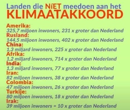 En NL loopt voorop (klimaatakkoord) ten koste van de hard werkende Nl. Dank aan <a href="/SigridKaag/">Sigrid Kaag</a> #D66 langer werken, meer belasting.