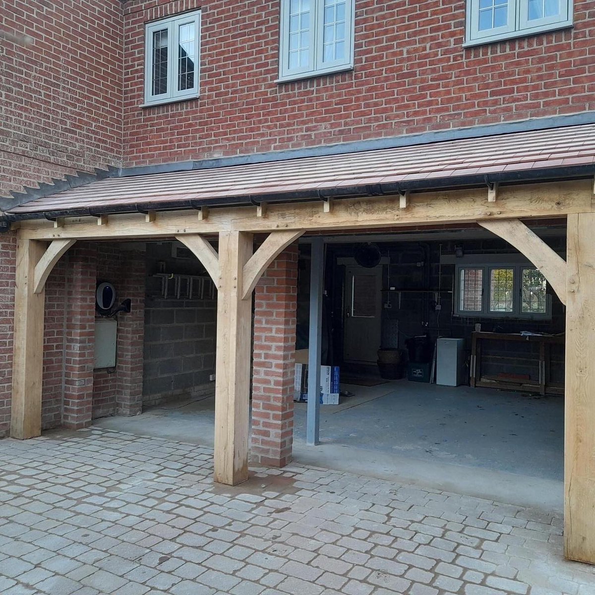 This front extension to an existing double garage is almost complete in Selby thanks to one of our North Yorkshire based members. Looking forward to seeing it when it's finished.