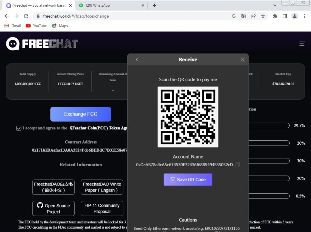 triaACM's tweet photo. @FreeChat_App 0xDcAB78a4cA5c674530E72436f68B5494F85052cD

Amazing &amp; good project 🚀

@RGradienta @1818nou @Hasan_7_7_7 https://t.co/stLho62ann