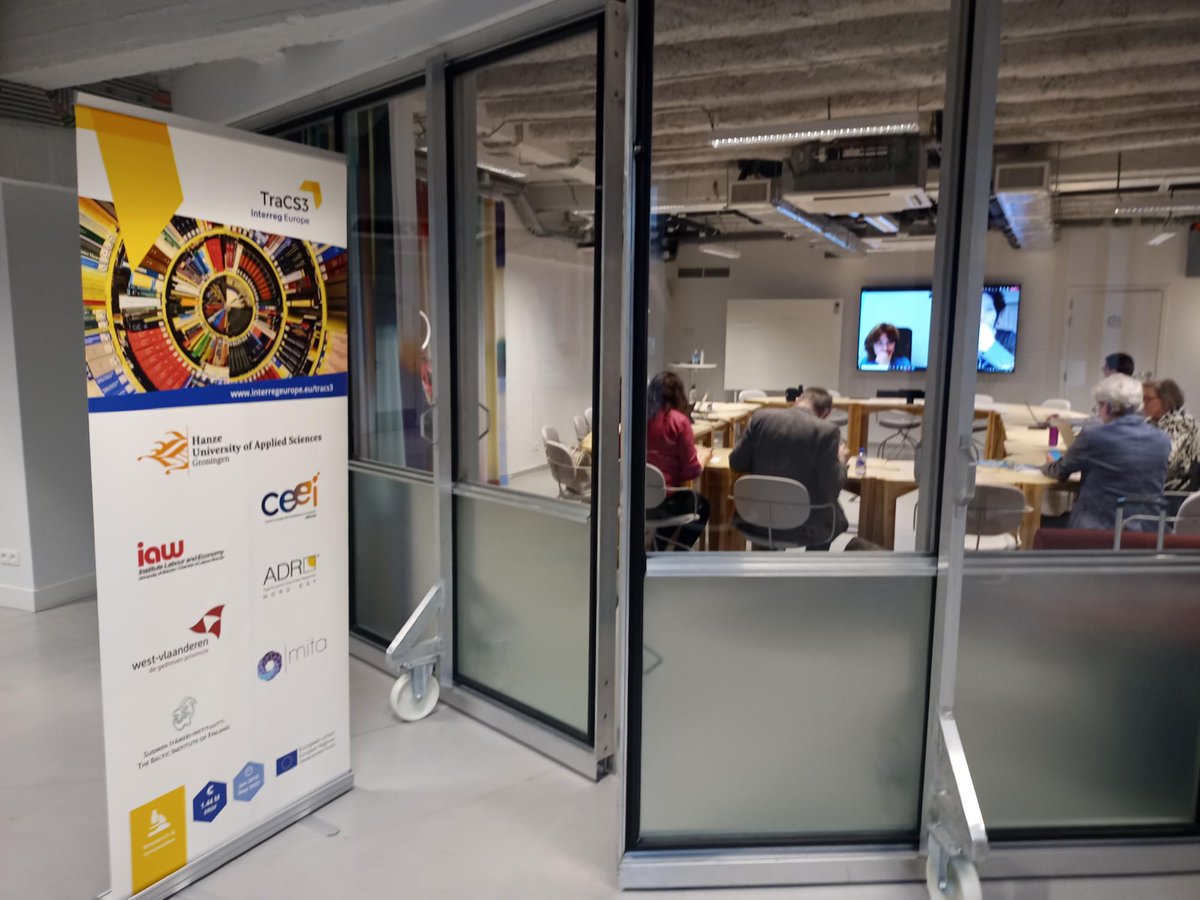 TraCS3_project's tweet photo. Last week, #TraCS3 organised an expert meeting in Brussels discussing various aspects of innovation ecosystem development e.g. innovation corridors and #I3. @INTERREGTweets https://t.co/fT2PWOBLmD