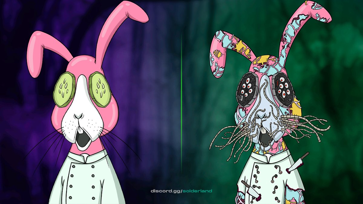 GM Solderland 🧪 #MutantBunnies

Do not sleep with your beauty mask, otherwise you may wake up like this 😱