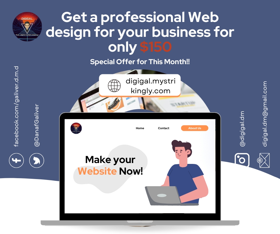 DanafGaliver's tweet photo. Are u looking for DESKTOP, MOBILE &amp; TABLET-friendly responsive, and beautiful website Design? 🤔Why wait if we can start building your dream website today!
 
Contact me at today at https://t.co/GM041Iz4o1 so that I help your business grow!📈

#DigiGal 
#webdesigns
#webdevelopment https://t.co/SDalROMVky