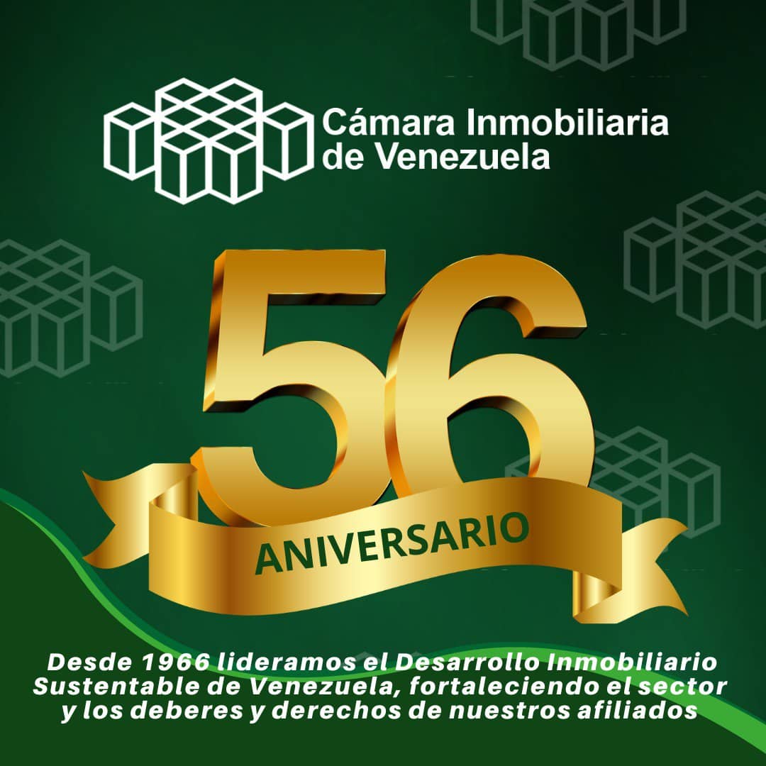 RobertoeOrta's tweet photo. La Cámara Inmobiliaria de Venezuela fue fundada por un grupo de emprendedores del sector inmobiliario el 21 de noviembre de 1966, liderado por el economista Casimiro Vegas Rolando.
Felicitaciones a la CIV por su 56° Aniversario.
Junta Directiva de la CIV https://t.co/a2YZNyNOkD