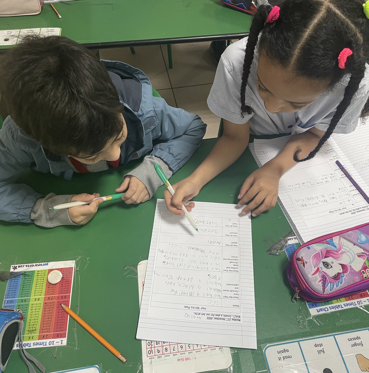 Proud of my year 2s for completing some peer editing this morning 💕
We’ve been using Kagan seating since @Miss_L_Teachs talk at <a href="/collabuae/">#CollabUAE</a> and it’s having such a huge impact already! #collabuae