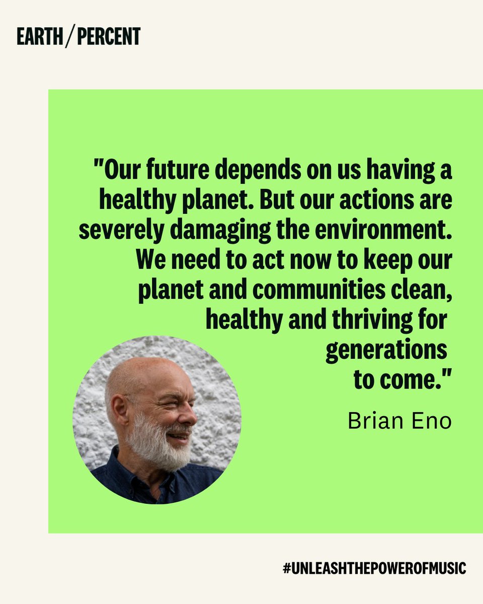 agreenerfuture_'s tweet photo. We're excited to share that @earthpercentorg has announced us as one of their Grant Partners! We'll be working together with the shared vision of a Greener Music Industry.
#earthpercent #UnleashThePowerOfMusic #climateaction #musicforclimatechange https://t.co/fx0UJy5qNu