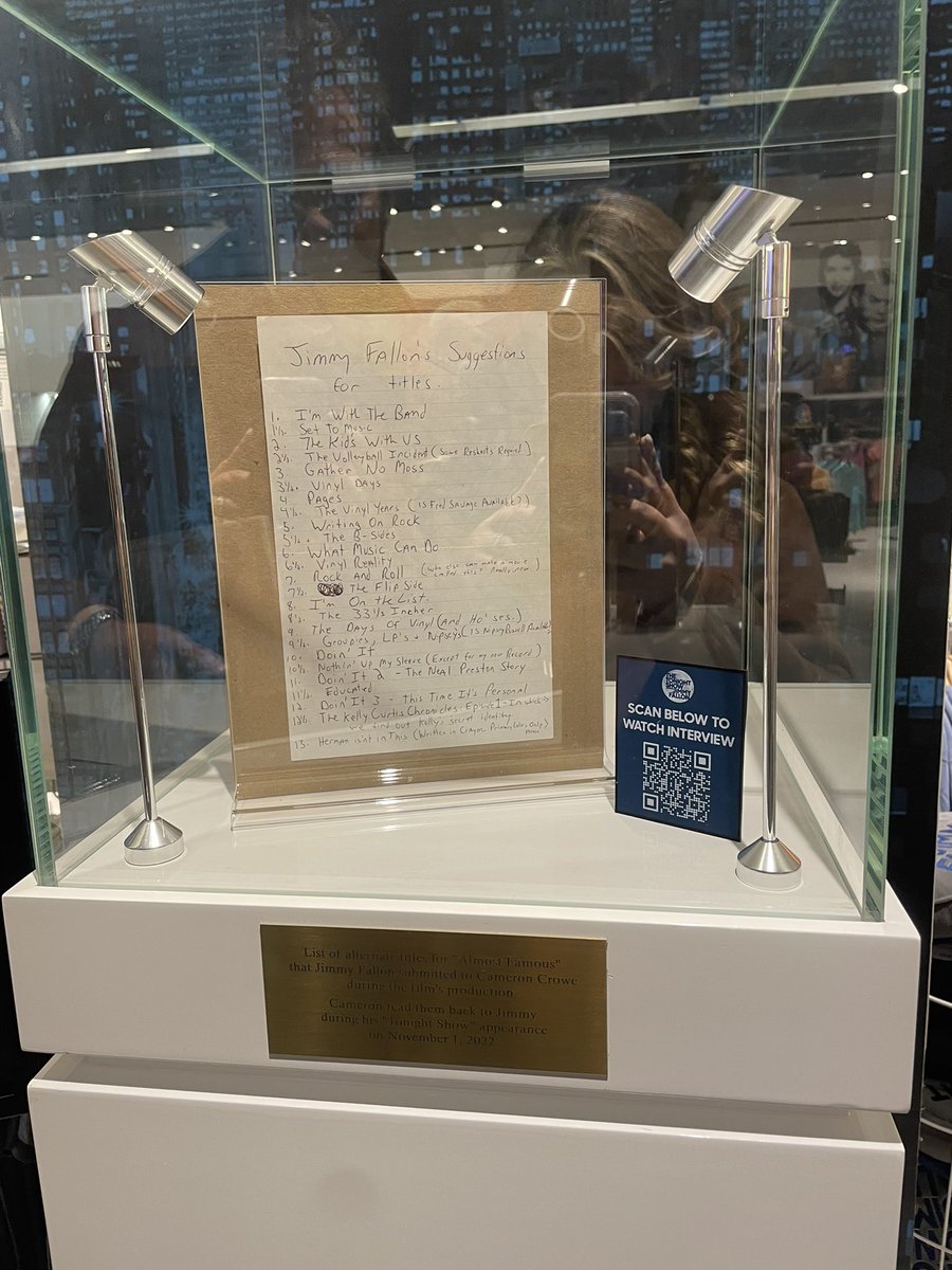 HaileyDillon2k2's tweet photo. #RandomTonightShowStuff First time visiting New York and HAD to get my Fallon merch! @jimmyfallon @FallonTonight https://t.co/aSUTQh1Ao1