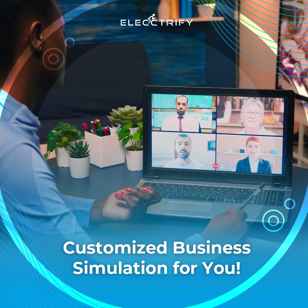 elecctrifysim's tweet image. Our customized business simulation-based solution will help your employees learn effectively. 
 
Get your customized simulation-based training today: elecctrify-sim.com/services/

#elecctrify #simulationbasedtraining