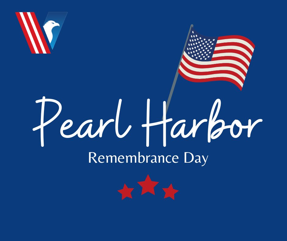 National #PearlHarbor Remembrance Day commemorates the attack on Pearl Harbor during World War II. Many American servicemen and women lost their lives or were injured on December 7, 1941. Today we remember and honor your sacrifice.