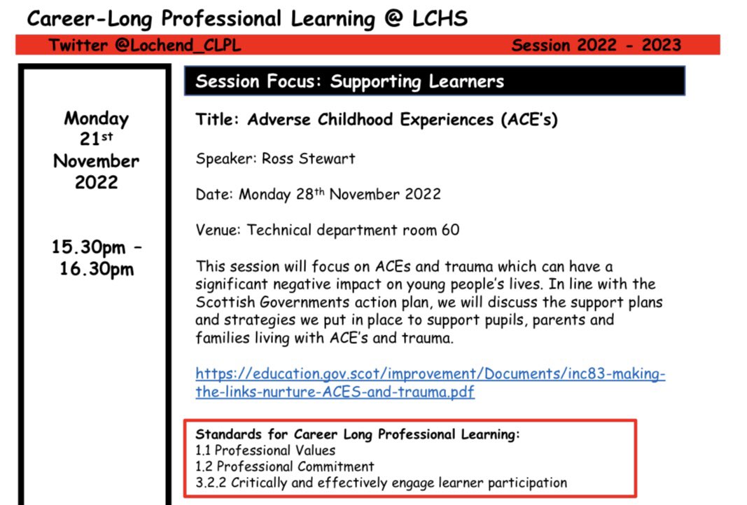 Lochend Community High School CLPL tweet media