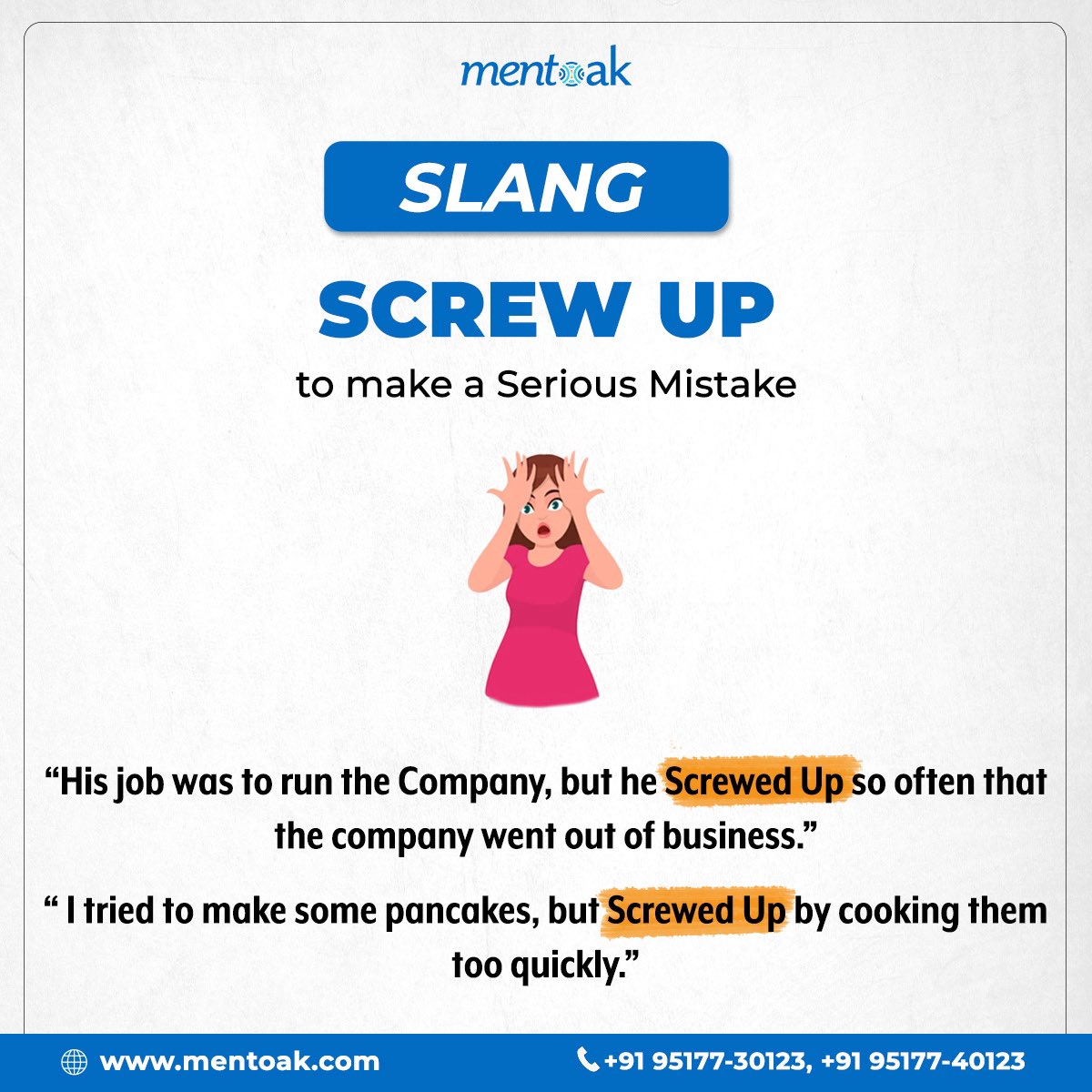 mentoakofficial's tweet photo. Wanna learn more slangs,Join us today😄 

#Mentoak #Learning #Knowledge #Iamgenious #Education #Learningplatform #studies #funwithstudies  #help #mentoak #knowledgesharing #englishgrammar #education #iamgenius #learnenglish #slangs #english https://t.co/Hm3iezGNNL