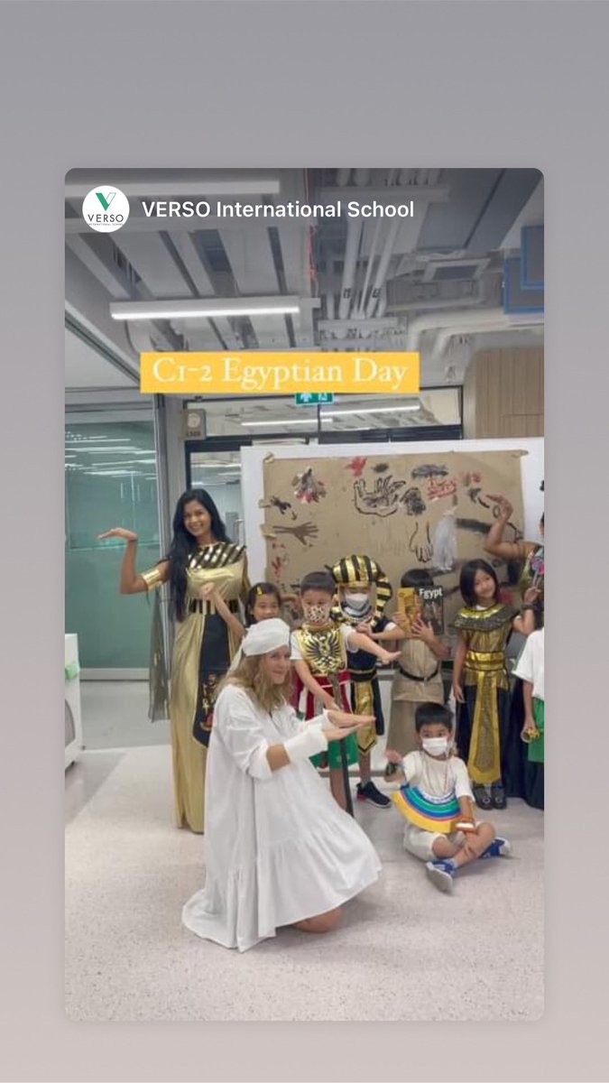 BakerMyshi's tweet photo. #learninglabs about how #communication has evolved over time. Learning about hieroglyphics, mummification and pyramids while being dressed up made it that much more engaging! We also had one of our very own #versons be a guest speaker to talk about his country #Egypt https://t.co/mvnif6imF5