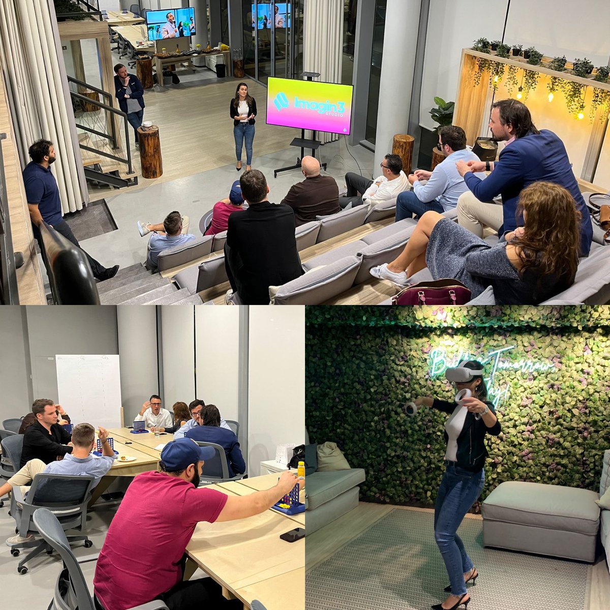 Imagin3Studio's tweet photo. A great pleasure to host another #FutureClub Lab with our community members 🔗
We also took the chance to take some members into a few #Metaverse builds we have been working on over the last few months 👓
See you in 2023 for the next Lab 🚀
@dadovanpeteghem @JDenisty https://t.co/Mc6PhcGBKJ