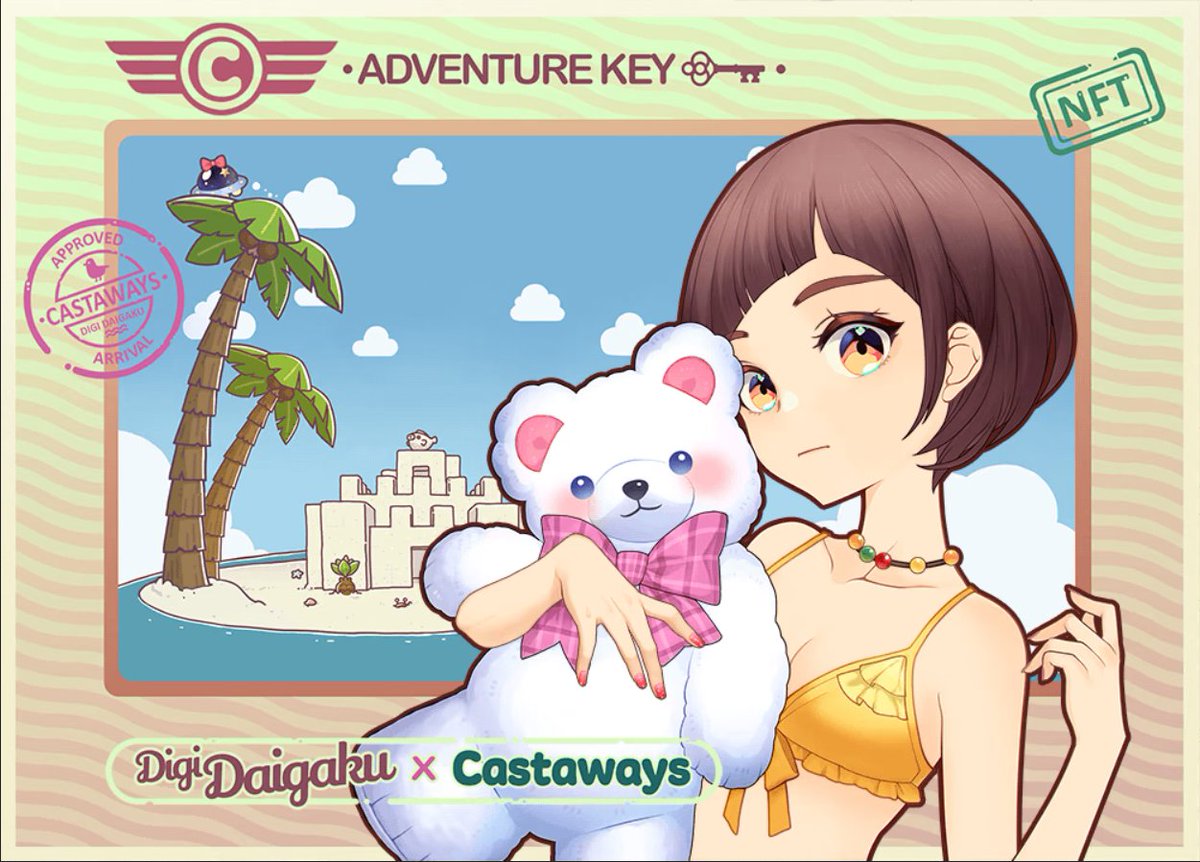 1/ The Adventure Token 

The code in <a href="/DigiDaigaku/">DigiDaigaku</a> 's smart contract allows it to lock up the NFT, secure it and permit interaction with another app, this app could be another web2 or web3 game.

This functionality enables a very fluid connection between virtual worlds.