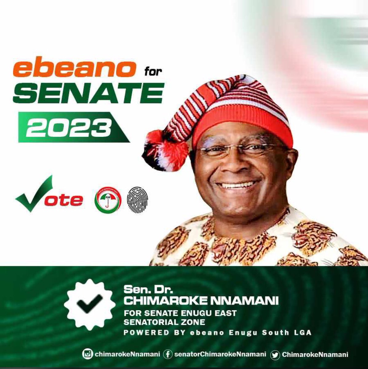 ItsChijioke's tweet photo. My vote dey for pesin wey sabi road. #Chimaroke na better pesin wey sabi the work we send am to do and we Don gree say him go return Senate come 2023

#ebeano #ebeanoFAM #ebeanoCONTINUA #ebeanoDOINGS #ebeanoLEVELS #ebeanoNEWGEN #ebeanoSWAGGER #ebeanoSTANDYG #ebeanoNADEMDRUSME https://t.co/zIUxqLCsRw