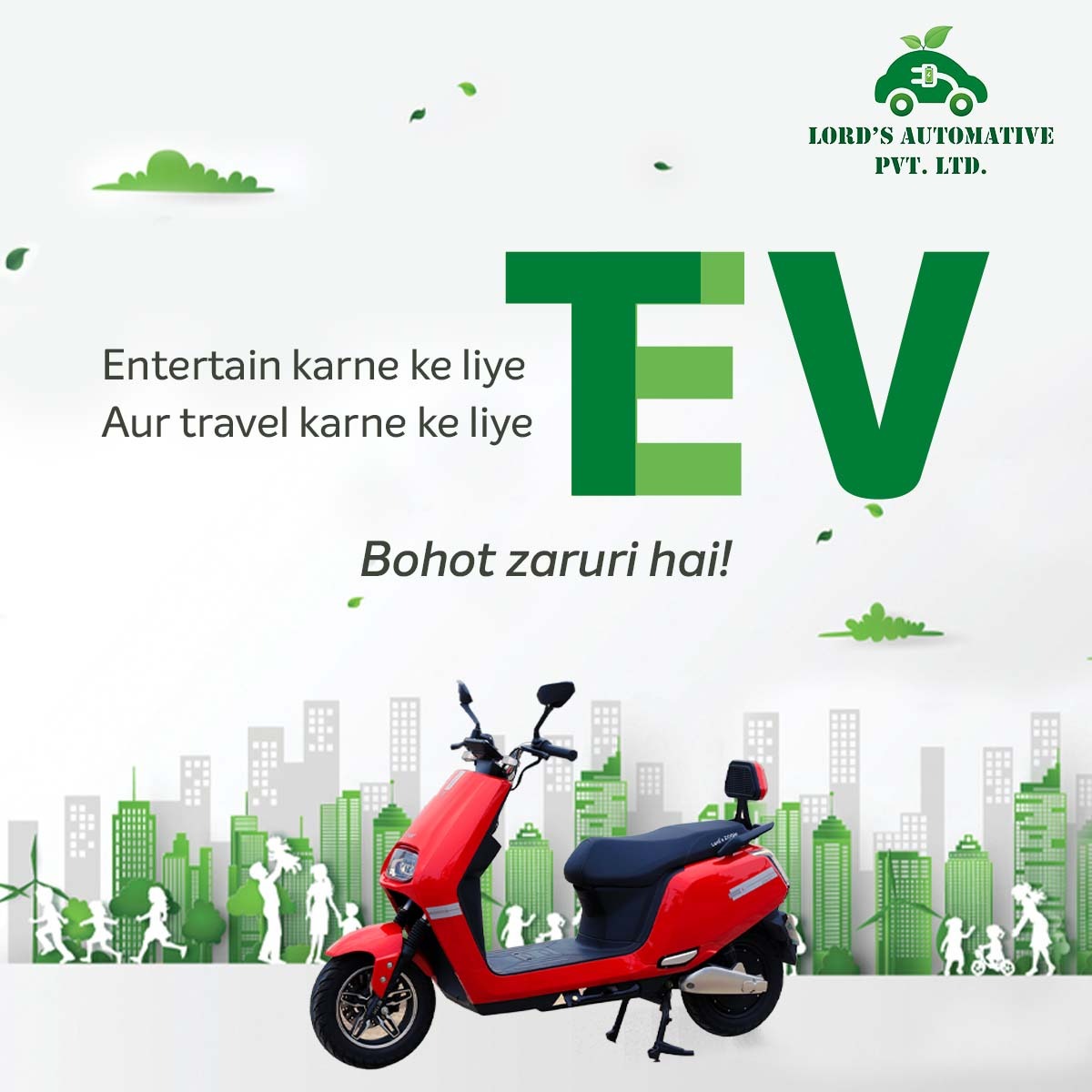 Just like the only way to deal with high fuel prices is switching to EV, the only way to deal with Monday blues is some TV time.
Happy World Television Day!

#lordszoom #zoomplus #electricscooters 
#electricvehicles #electricity #nofuelvehicles #worldtelevisionday #TV #EV