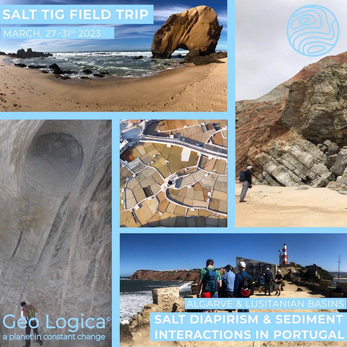 🚨 The #salttectonics field trip on the Lusitanian Basin is back for 2023 📣 Registrations are open geologica.xyz/salt-tig-geo-l…