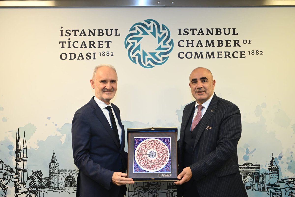 .<a href="/tumsiad/">TÜMSİAD</a> Başkanı Sn. <a href="/YasarDogan__/">Yasar DOGAN</a> ve yönetimi Odamızı ziyaret ederek, bizlere hayırlı olsun dileklerini ilettiler. Seçim sürecinde gösterdikleri destek ve ilgiden ötürü kendilerine teşekkür ediyoruz. Yeni dönemde istişarelerimizi sürdüreceğiz.