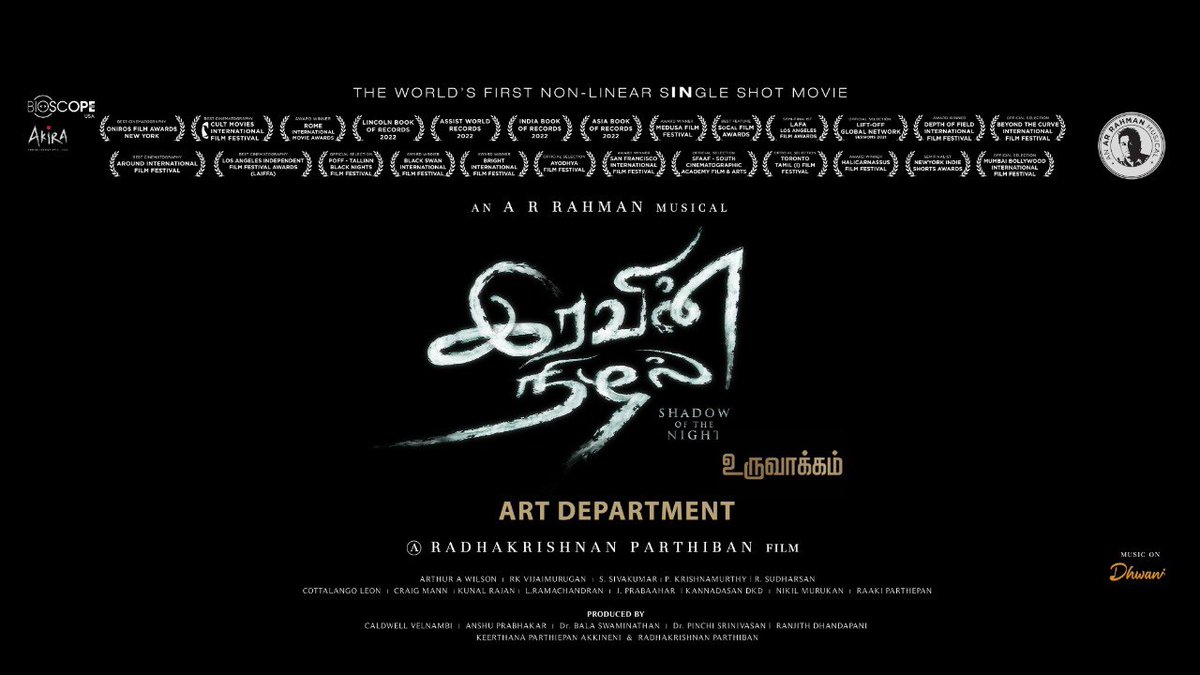 கலை'ஞன் R.K.விஜய்முருகன், அரங்கமைத்த திரு.ராமலிங்கம் மேஸ்திரி மற்றும் உழைப்பாளர்கள் அனைவருக்கும் நன்றி!

youtu.be/huvS-QMdOC8