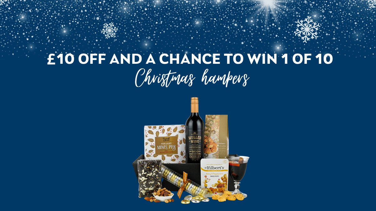 In continued celebration of our 10-year anniversary, we are offering all customers £10 off any plan using code TINSEL10 and the chance to win 1 of 10 Christmas Hampers. For more information visit our website telecare24.co.uk #christmastime #christmasgifts #hampergift