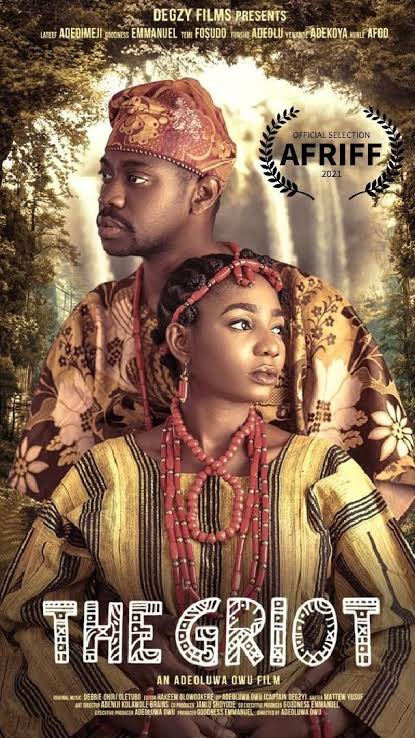 AntiXenophobian's tweet photo. The Griot featuring Lateef Adedimeji is a beautiful story with many other stories within it. It featured a certain Tiwa too... You should see it.
#Adeoluwa Owu Netflix Wike Qatar doggy missionary Davido wizkid Nigeria Nollywood movies Anikulakpo soole blood sisters https://t.co/a74IindUDx