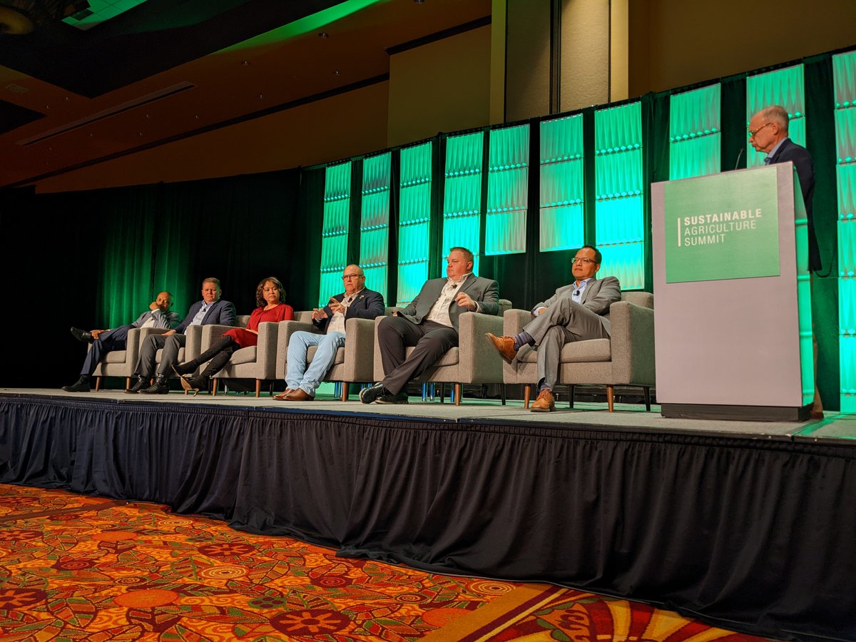SHI was pleased to participate in a panel about advancing #sustainability across the U.S. food and agriculture vaIue chain at the Sustainable Agriculture Summit. #SustAg2022