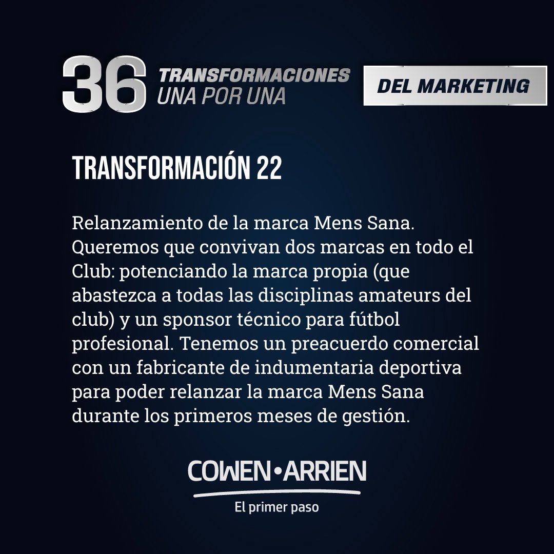 TransformarCGE's tweet photo. #GELP #CGE #Transformación22 Se viene el relanzamiento de la marca Mens Sana. https://t.co/IijbObk4yi