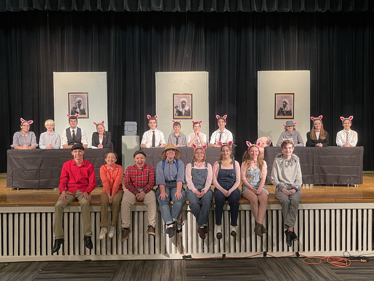 HopedaleHSDrama's tweet photo. Congratulations to the cast and crew of "12 Angry Pigs" and "The Last Five Years" for two wonderful shows this past weekend!  See you in March for our spring musical! @hopedalejshs @kcrebasehps @DerekAtherton1 @HopedaleAP @HFOM_Hopedale @TriMHopedale @cchatham5 https://t.co/ZfRjlyIjMa