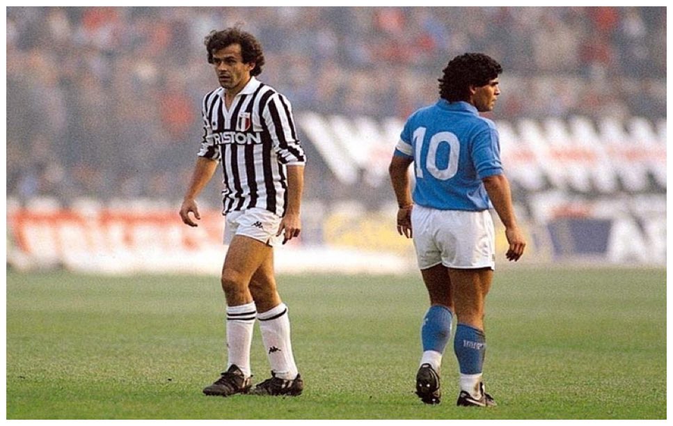 1984-85 When Michel PLATINI & Diego MARADONA were on the Calcio's top
#WorldClassPlayers