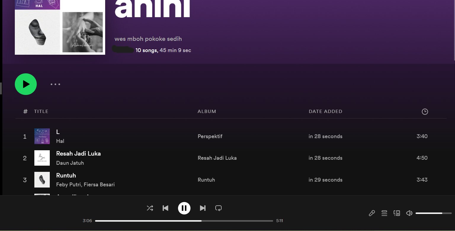 # on Twitter: "gaiss minta saran lagu lokal yang cocok biat dimasukin