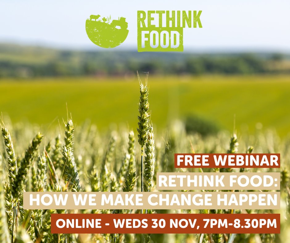 NFFNUK's tweet photo. Coming soon❗ #NFFNEngland

Join our webinar with @linesmartin @vickihird and Lisa Guy focusing on our new report - Rethink Food: A Plan for Action.

📅 Weds 30th November
🕚 7pm to 8.30pm

Book now ➡️ https://t.co/EUqC8L1QHh https://t.co/hATqw8qxOa